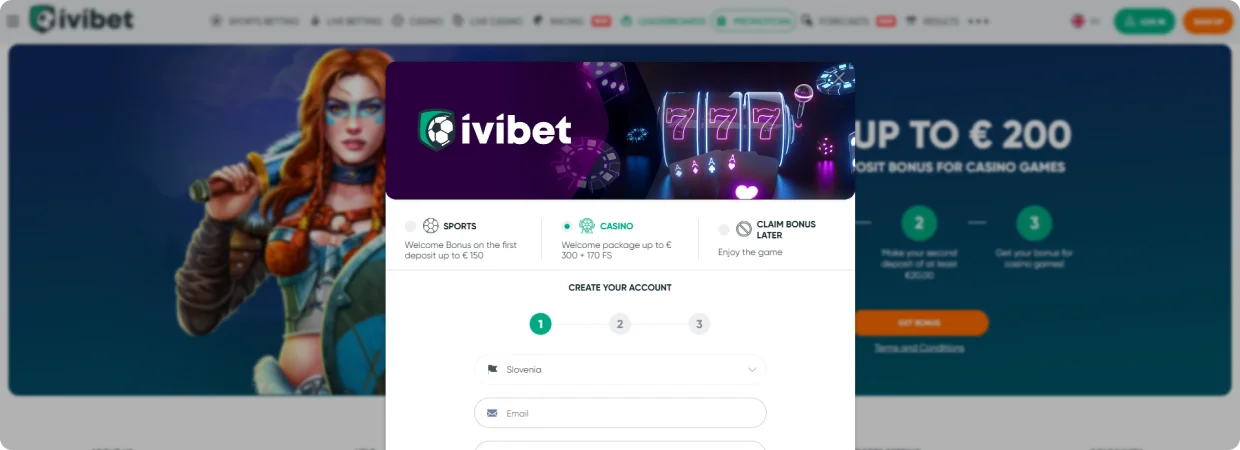 IviBet Registracija